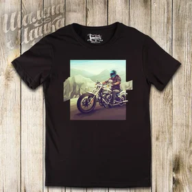 Прикольные футболки: Moto 009